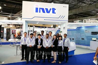 英威腾亮相印度国际自动化展览会 展现行业领先实力
